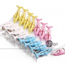 596雙色海豚七號(hào)衣夾（1