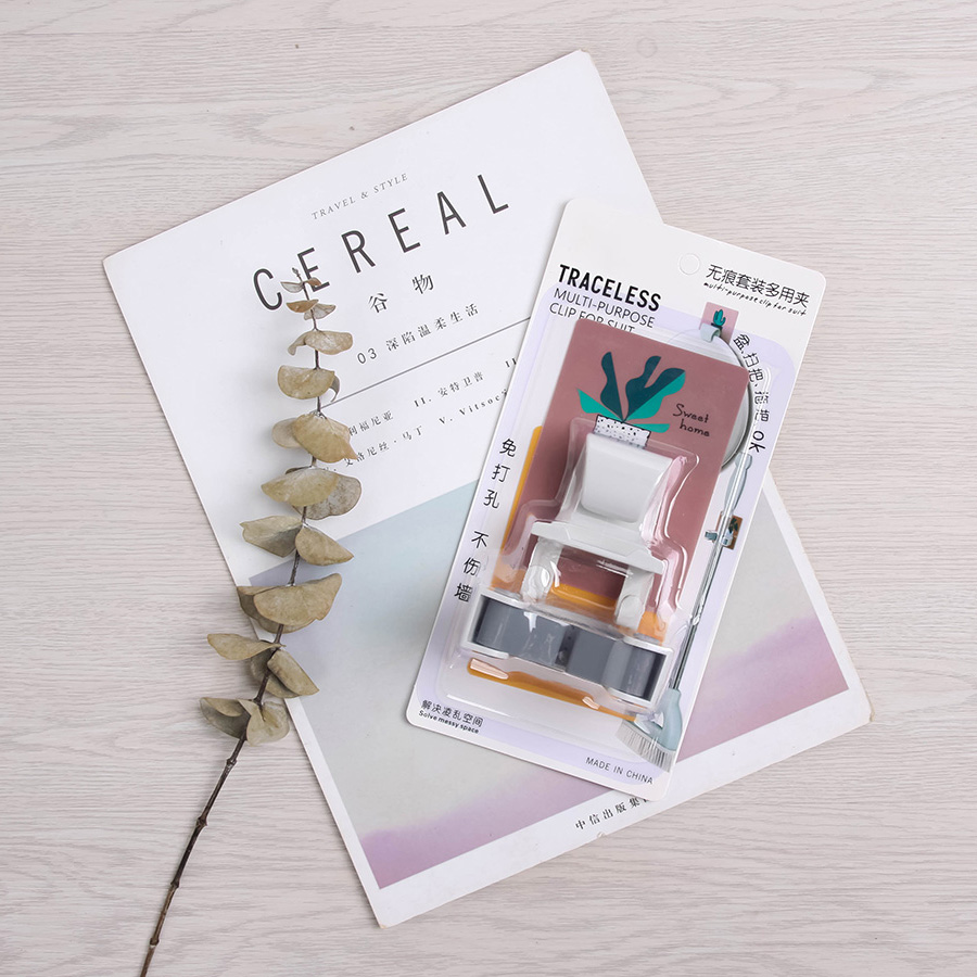 無(wú)痕套裝拖把多用夾