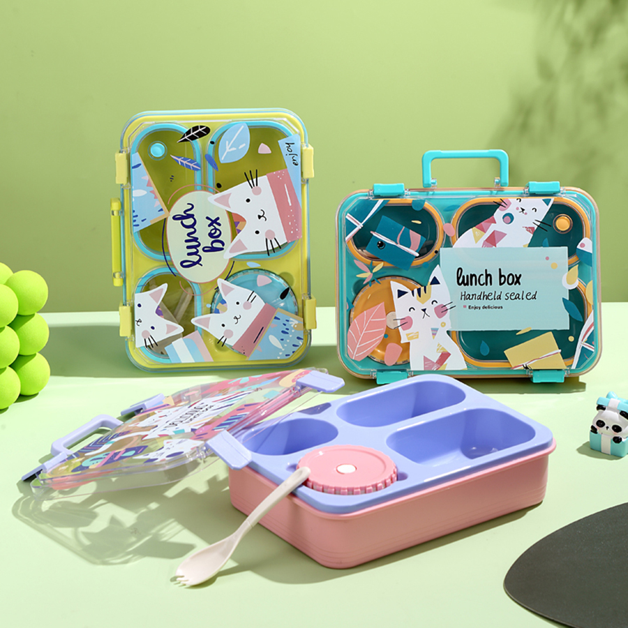 手提卡通貓獨(dú)立密封二