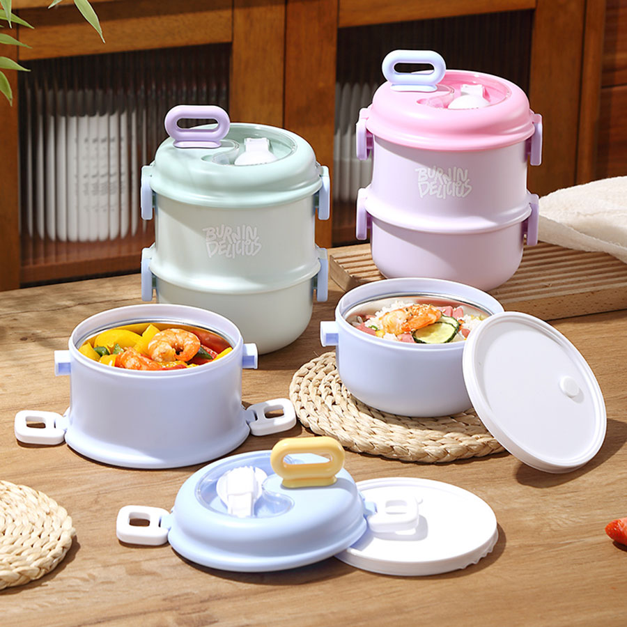 多層便當(dāng)盒塑料款/不